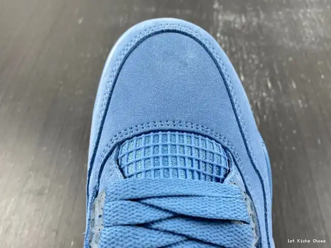 1st Kicks Shoes Jordan UNC Retro 4 (PE) HO12MNJDLS247 0603